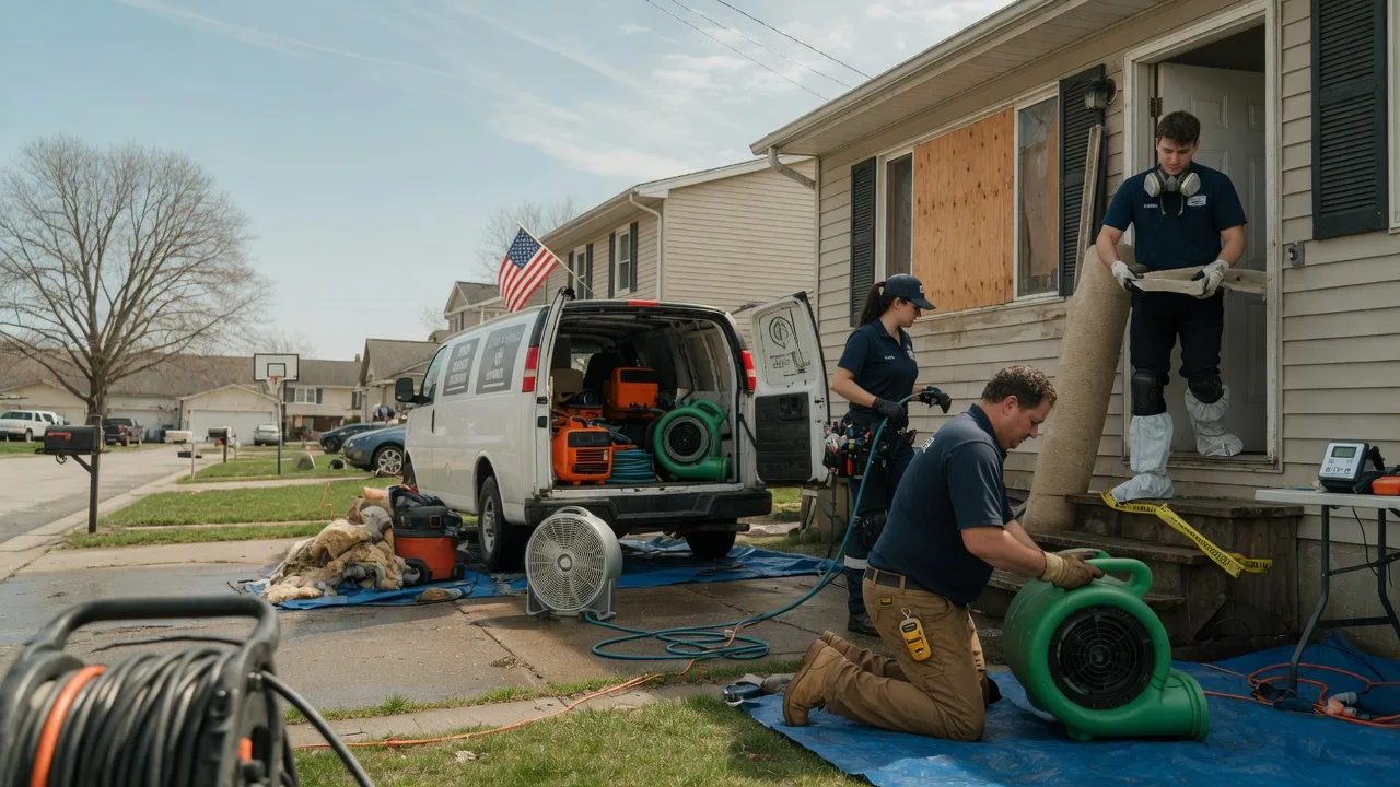 Water Damage Restoration in Urbanna, VA near me